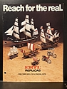1982 Ertl Replicas Catalog: Ship and Cycle Kits