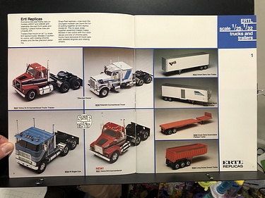 Toy Catalogs: 1983 Ertl Replicas Toy Fair Catalog