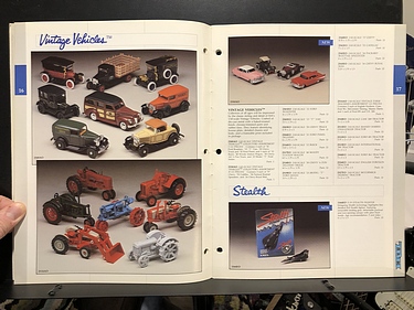 Toy Catalogs: 1987 Ertl Replicas Toy Fair Catalog