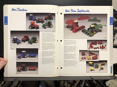 Toy Catalogs: 1987 Ertl Replicas Toy Fair Catalog