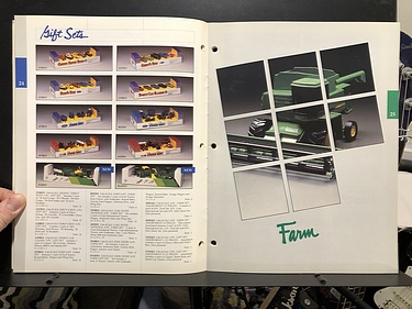 Toy Catalogs: 1987 Ertl Replicas Toy Fair Catalog