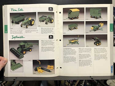 Toy Catalogs: 1987 Ertl Replicas Toy Fair Catalog