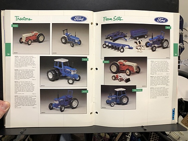 Toy Catalogs: 1987 Ertl Replicas Toy Fair Catalog