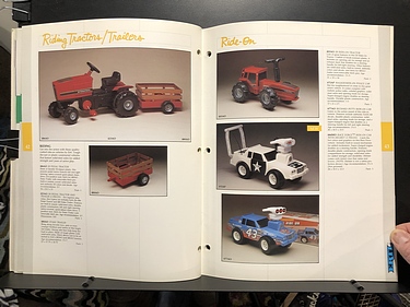 Toy Catalogs: 1987 Ertl Replicas Toy Fair Catalog