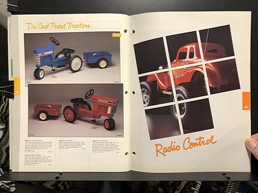 Toy Catalogs: 1987 Ertl Replicas Toy Fair Catalog