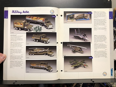 Toy Catalogs: 1987 Ertl Replicas Toy Fair Catalog