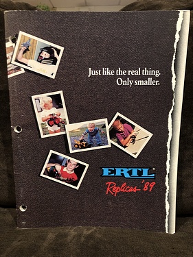 Toy Catalogs: 1989 Ertl Replicas, Toy Fair Catalog