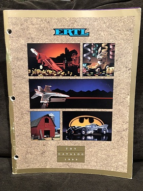 Toy Catalogs: 1990 Ertl, Toy Fair Catalog