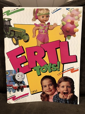 Toy Catalogs: 1993 Ertl, Toy Fair Catalog