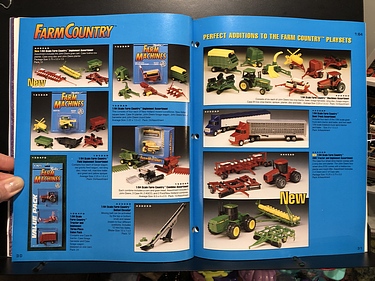 Toy Catalogs: 1994 Ertl, Toy Fair Catalog