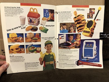 Toy Catalogs: 1990 Fisher-Price Toy Fair Catalog