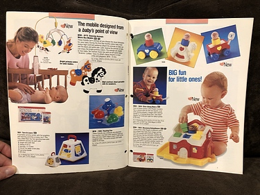 Toy Catalogs: 1990 Fisher-Price Toy Fair Catalog