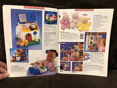 Toy Catalogs: 1990 Fisher-Price Toy Fair Catalog