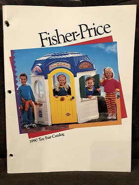 Toy Catalogs: 1990 Fisher-Price Toy Fair Catalog