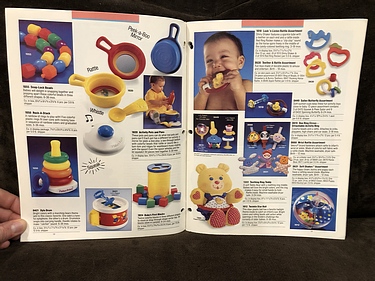 Toy Catalogs: 1990 Fisher-Price Toy Fair Catalog