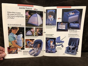 Toy Catalogs: 1990 Fisher-Price Toy Fair Catalog