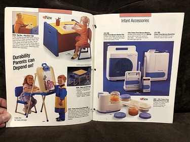 Toy Catalogs: 1990 Fisher-Price Toy Fair Catalog