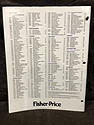 Toy Catalogs: 1990 Fisher-Price Toy Fair Catalog