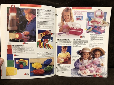 Toy Catalogs: 1990 Fisher-Price Toy Fair Catalog