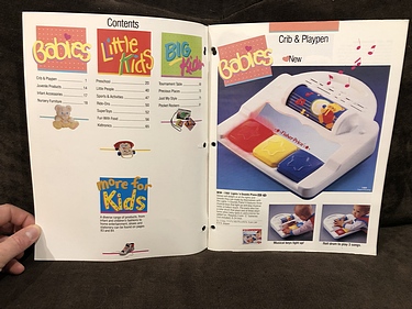 Toy Catalogs: 1990 Fisher-Price Toy Fair Catalog