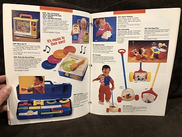 Toy Catalogs: 1990 Fisher-Price Toy Fair Catalog