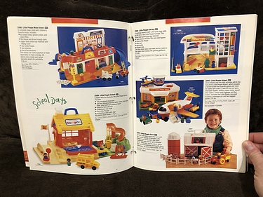 Toy Catalogs: 1990 Fisher-Price Toy Fair Catalog