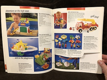 Toy Catalogs: 1990 Fisher-Price Toy Fair Catalog