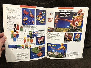 Toy Catalogs: 1990 Fisher-Price Toy Fair Catalog