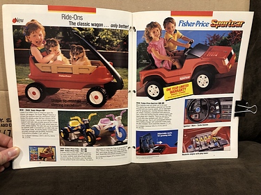 Toy Catalogs: 1990 Fisher-Price Toy Fair Catalog