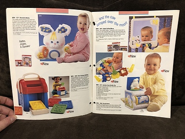 Toy Catalogs: 1990 Fisher-Price Toy Fair Catalog