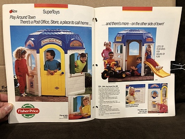 Toy Catalogs: 1990 Fisher-Price Toy Fair Catalog