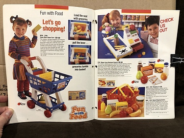 Toy Catalogs: 1990 Fisher-Price Toy Fair Catalog