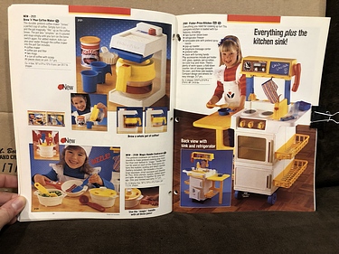 Toy Catalogs: 1990 Fisher-Price Toy Fair Catalog