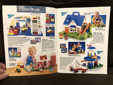 Toy Catalogs: 1991 Fisher-Price Toy Fair Catalog