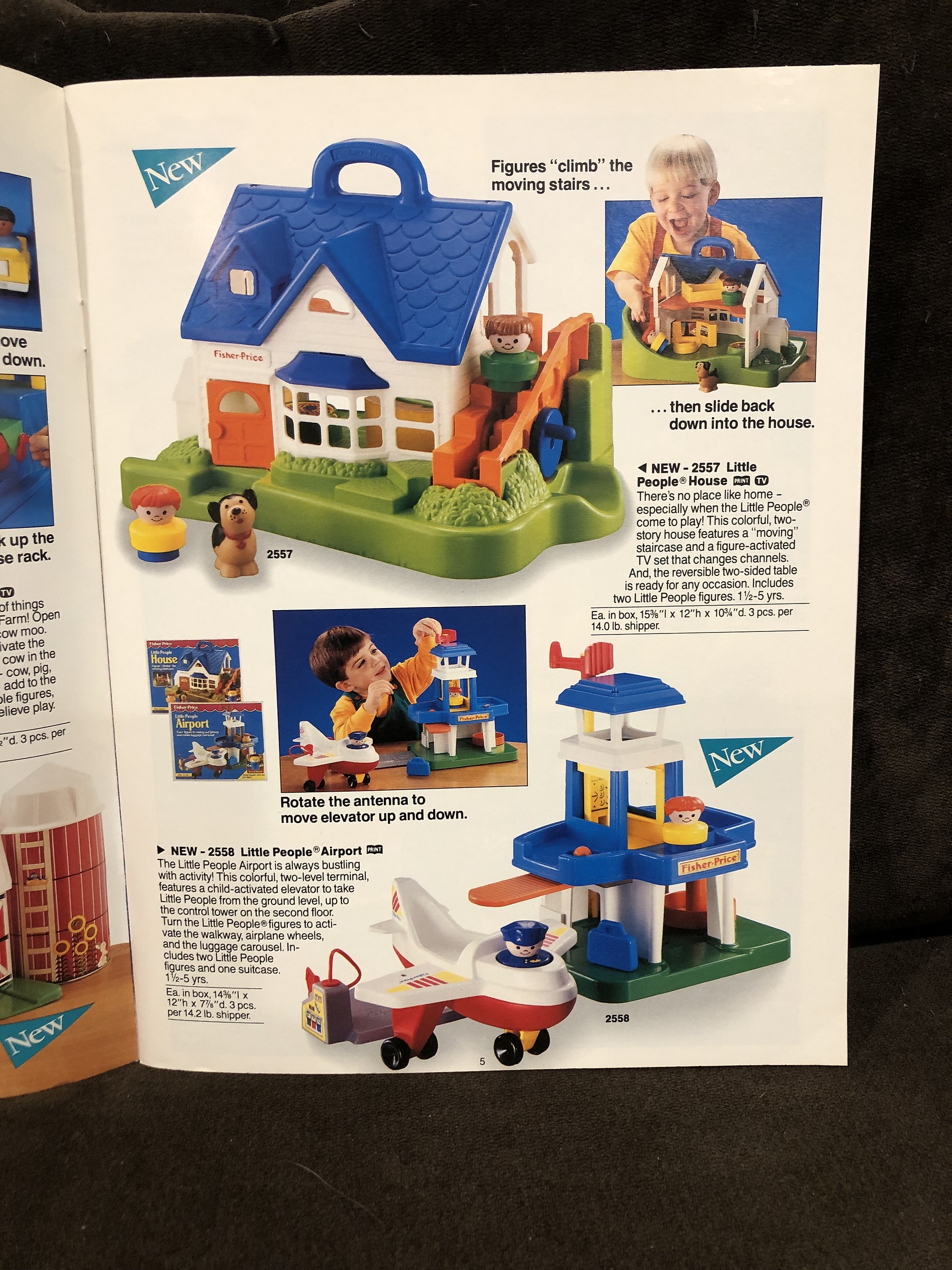 1991 FisherPrice Toy Fair Catalog Parry Game Preserve