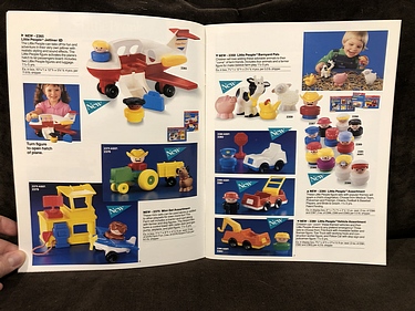 Toy Catalogs: 1991 Fisher-Price Toy Fair Catalog