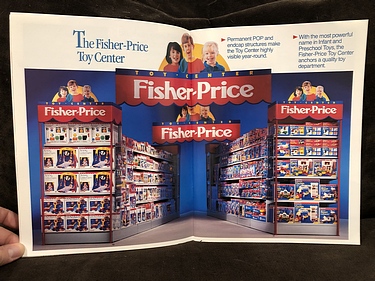 Toy Catalogs: 1991 Fisher-Price Toy Fair Catalog