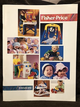 Toy Catalogs: 1991 Fisher-Price Toy Fair Catalog