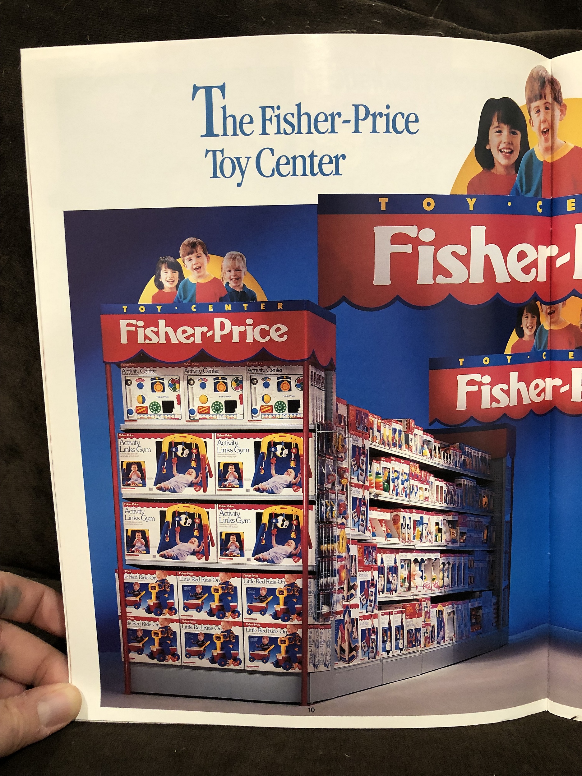 1991 FisherPrice Toy Fair Catalog Parry Game Preserve