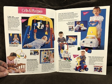 Toy Catalogs: 1991 Fisher-Price Toy Fair Catalog