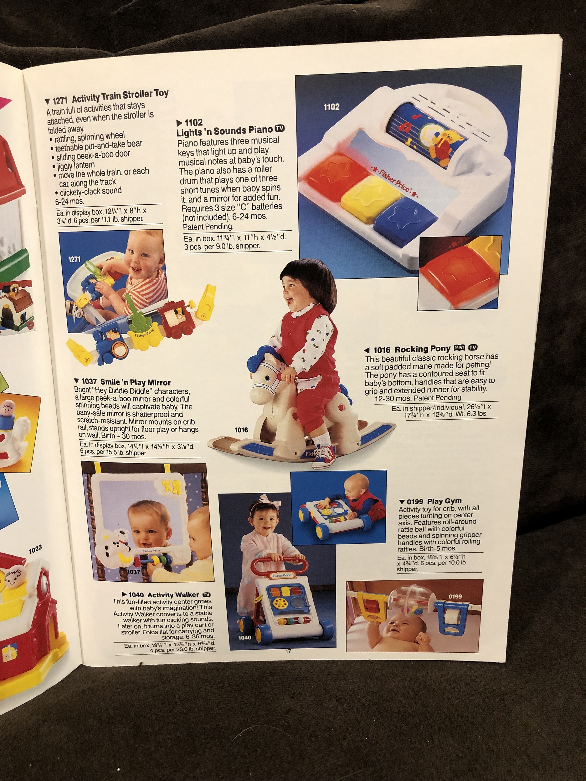 1991 FisherPrice Toy Fair Catalog Parry Game Preserve