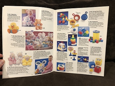 Toy Catalogs: 1991 Fisher-Price Toy Fair Catalog