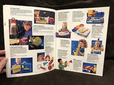 Toy Catalogs: 1991 Fisher-Price Toy Fair Catalog