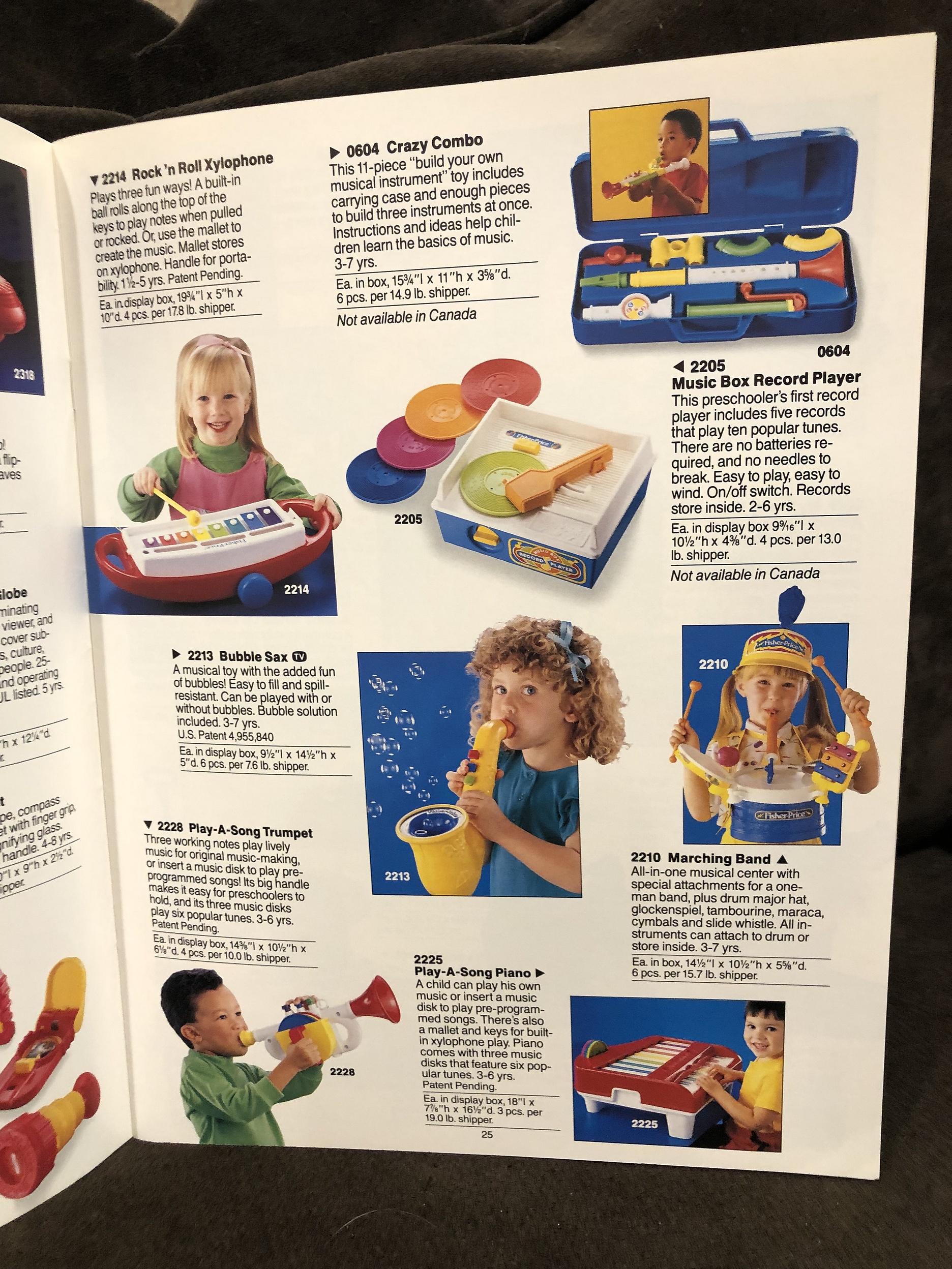 1991 FisherPrice Toy Fair Catalog Parry Game Preserve