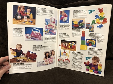 Toy Catalogs: 1991 Fisher-Price Toy Fair Catalog