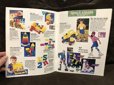 Toy Catalogs: 1991 Fisher-Price Toy Fair Catalog