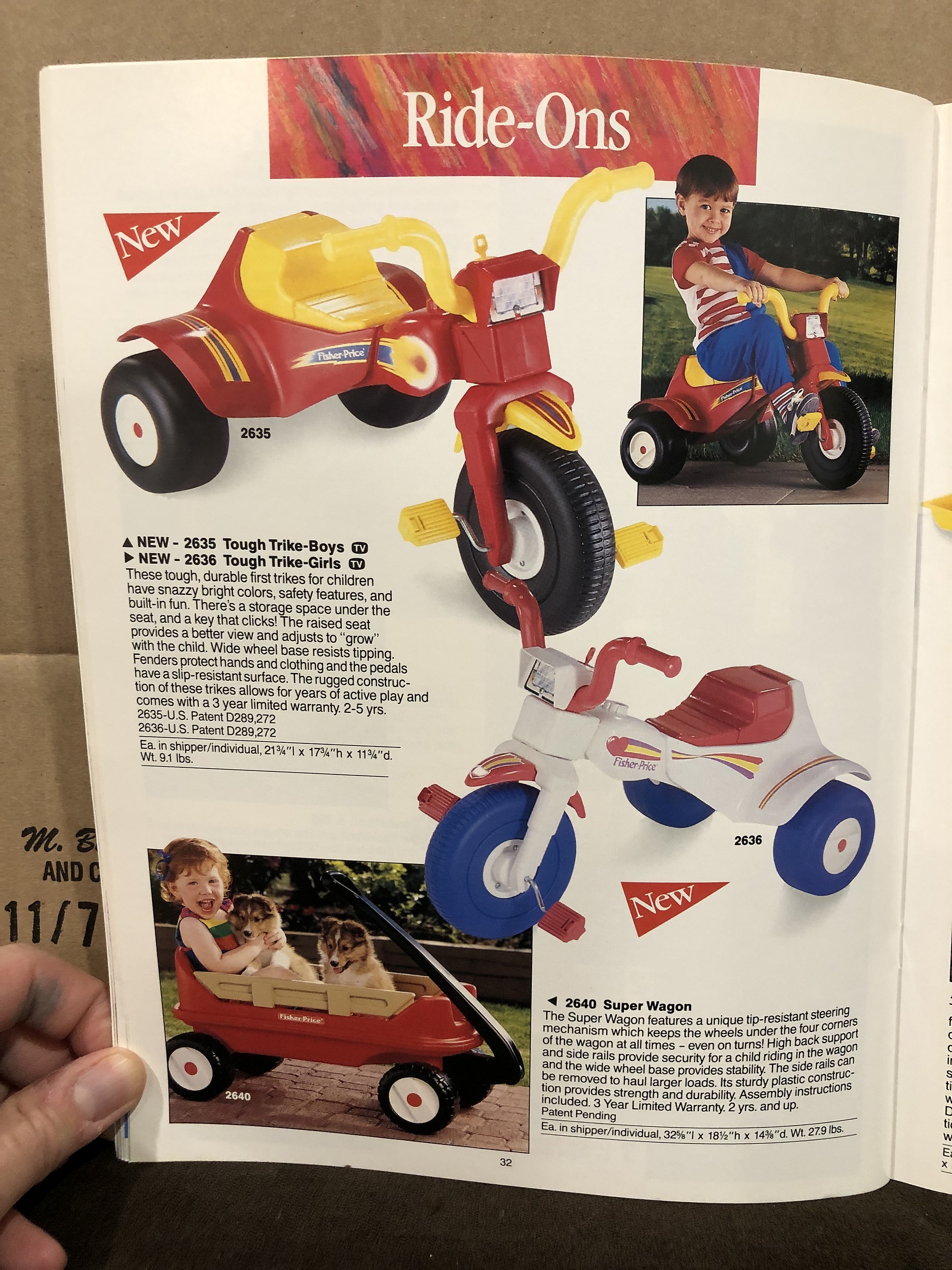1991 FisherPrice Toy Fair Catalog Parry Game Preserve