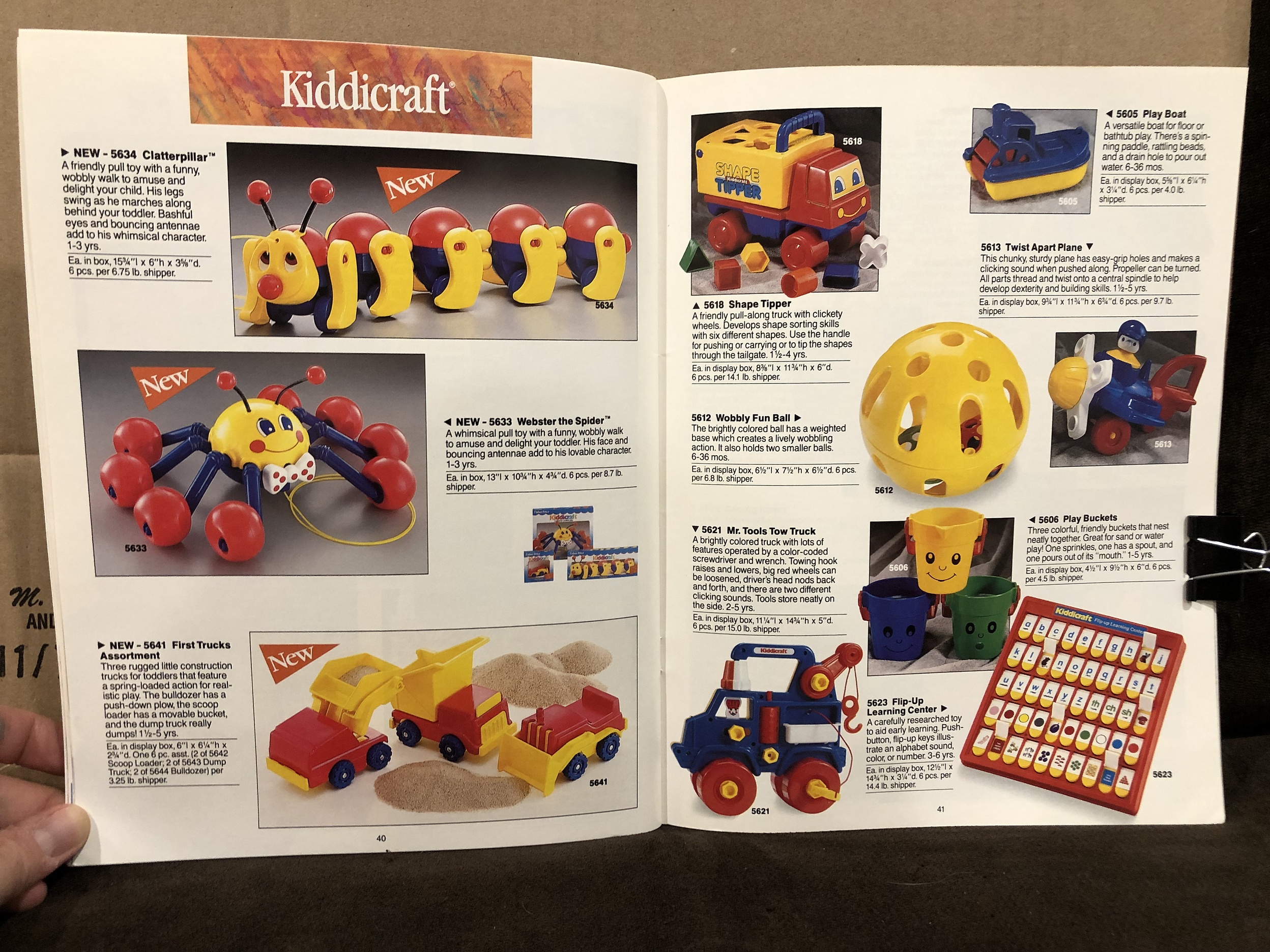 1991 FisherPrice Toy Fair Catalog Parry Game Preserve