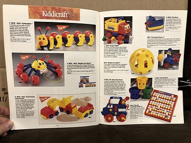 Toy Catalogs: 1991 Fisher-Price Toy Fair Catalog