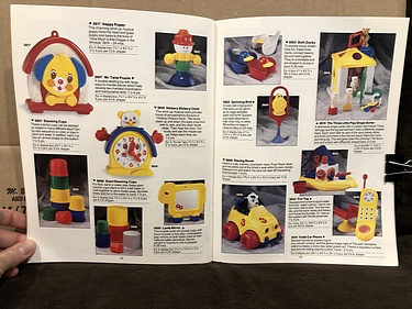 Toy Catalogs: 1991 Fisher-Price Toy Fair Catalog